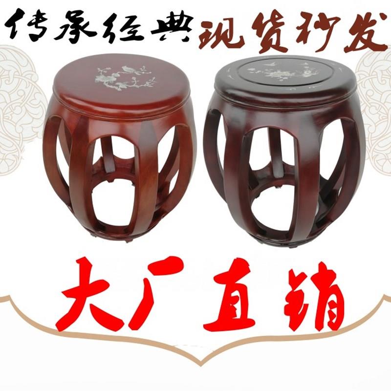 弹古筝凳单人琴凳实木圆凳儿童古筝凳子专用琴櫈清仓敦煌高40厘米