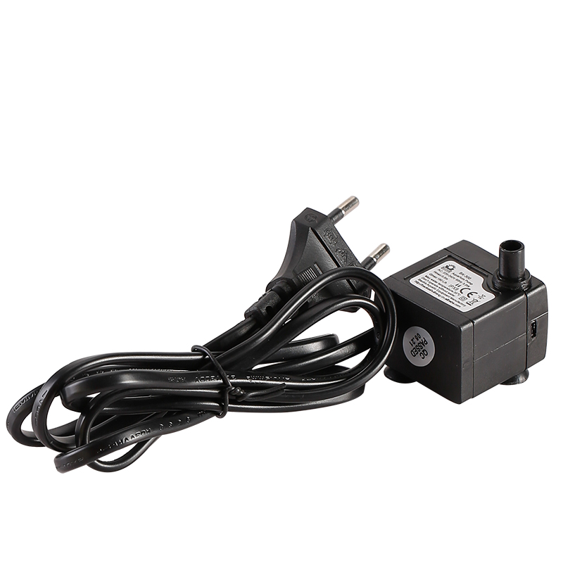 小型抽水泵盆景假山o造景雾化器鱼缸循环水泵喷泉迷你泵流水摆件