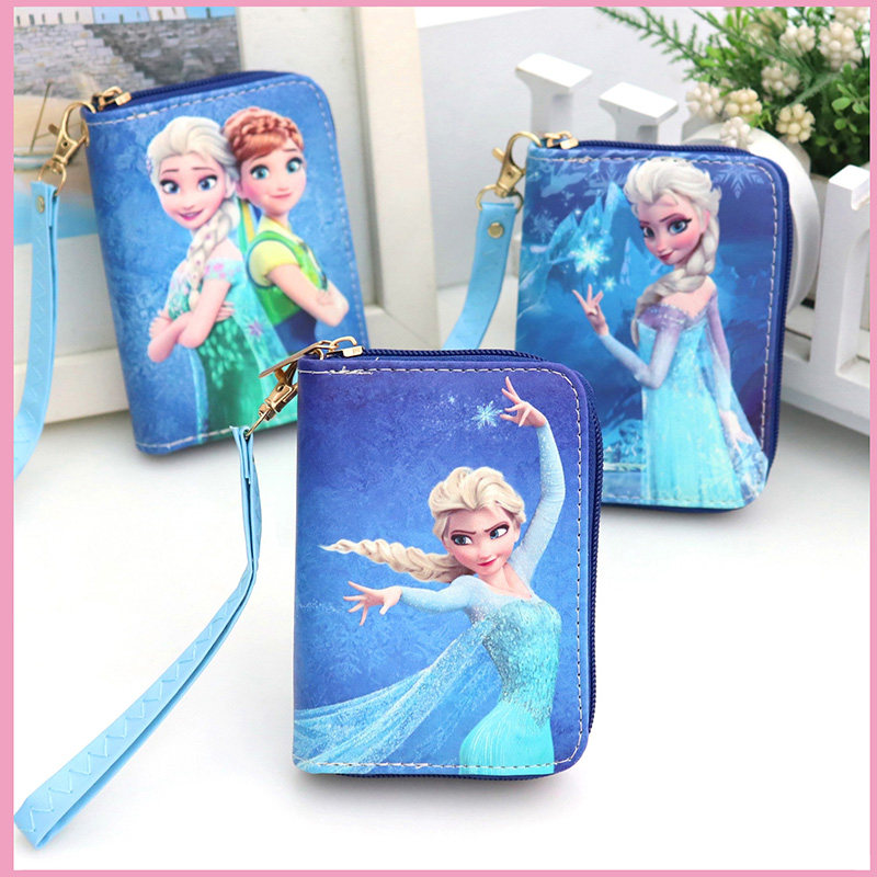 儿童零钱包可爱公主女童短款拉链B小钱包女小学生卡通卡包女孩钱