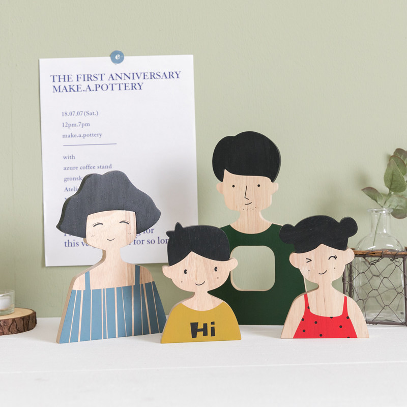 阿楹 客厅墙置物架全家福摆件 一家人四口三口装饰品幸Z福感小物,家居饰品,装饰摆件,淘宝优惠券,粉丝福利购,淘宝优惠卷