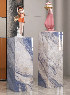 轻奢新中式花架客厅摆放装饰品电视柜背景Q墙玄关创意落地摆件