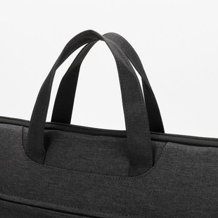 商务公文包定制logo会议手提文z件袋印刷字A4帆布电脑包培训资料