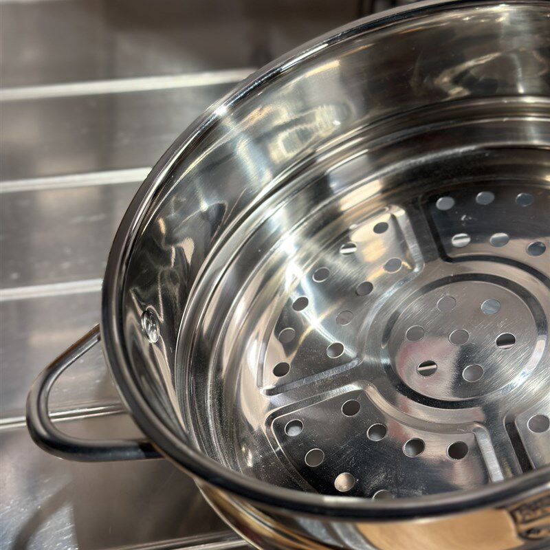 巧厨 304不锈w钢蒸格/奶锅雪平锅蒸笼