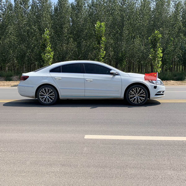 汽车车载红旗 车外吸盘迎宾旗 不锈钢旗杆装饰Q 高速防风旗 通用