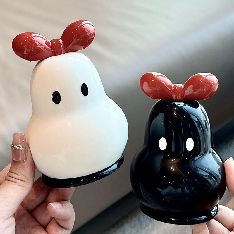 梨梨牙签盒轻奢高级家用牙签筒2024F新款创意可爱棉签牙线收纳盒,收纳整理,牙签盒,淘宝优惠券,粉丝福利购,淘宝优惠卷