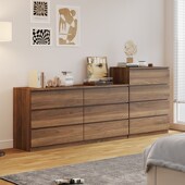 实木五斗柜靠墙抽屉式 收纳柜梳妆台一体简约家用卧室W客厅储物柜