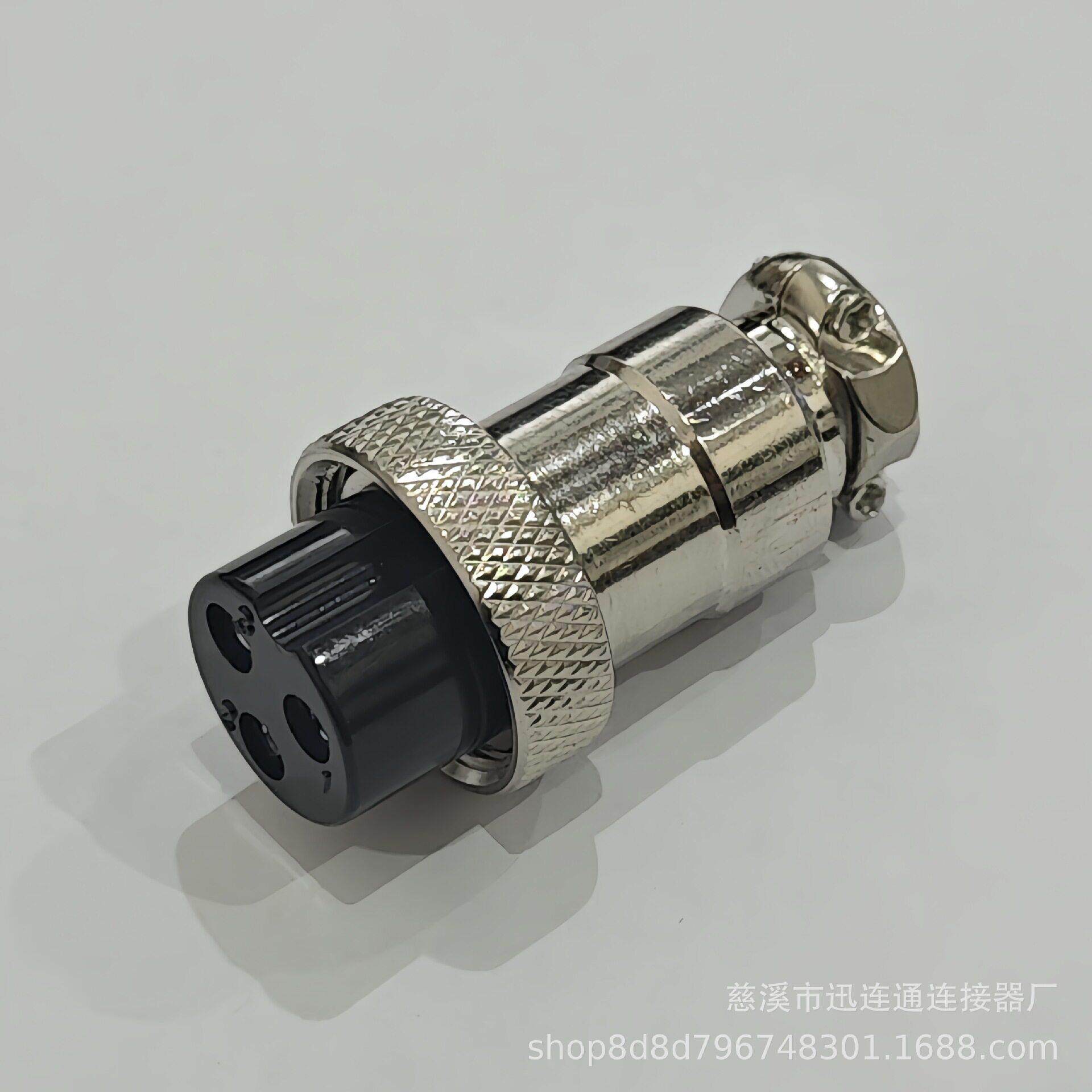 航空插头GX20母头2芯3芯4芯5-6-7-8-9-10-12-14-15芯19MM电连接器