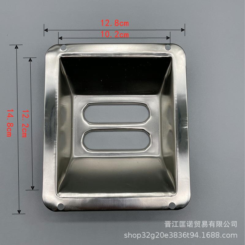 户外垃圾桶配件物业公园垃圾箱方形圆形不锈钢烟灰缸环卫公司配套