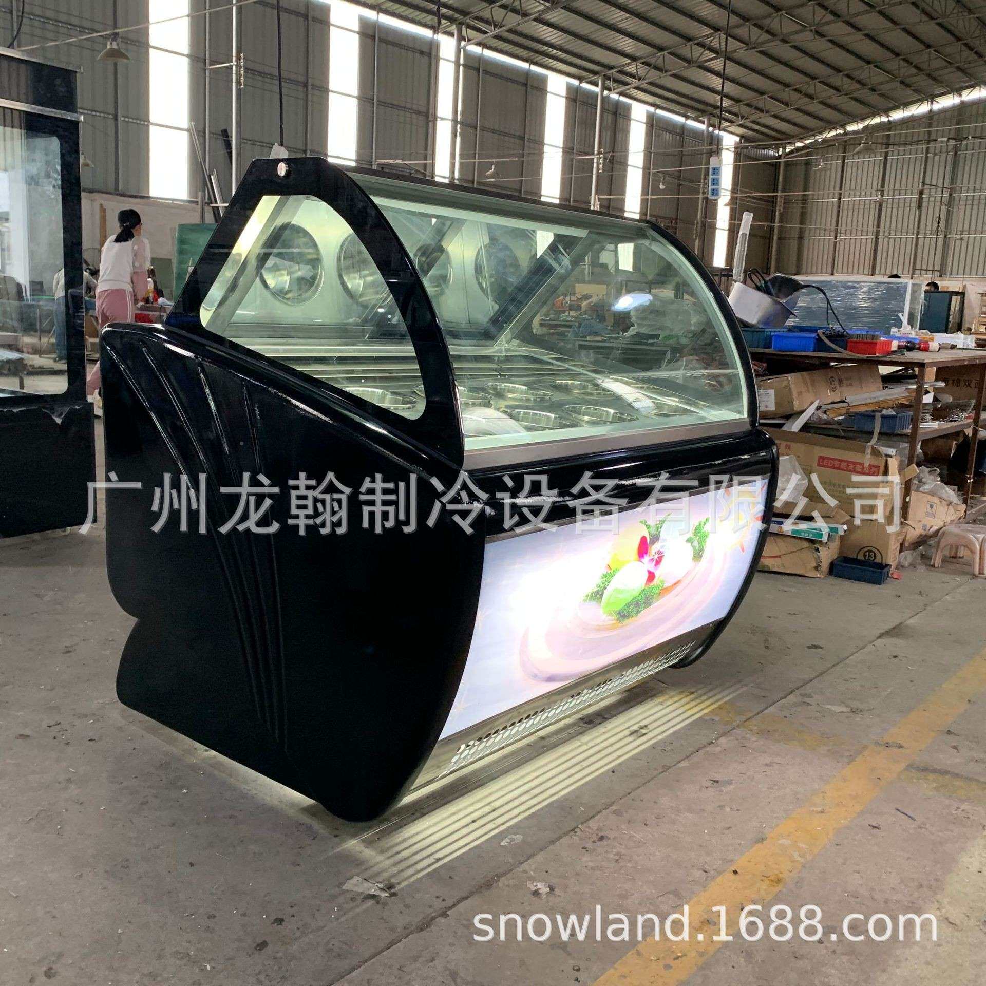 DBA广州厂家销冰激展示柜淇硬质雪糕冷藏展示柜凌冰淋展示直柜