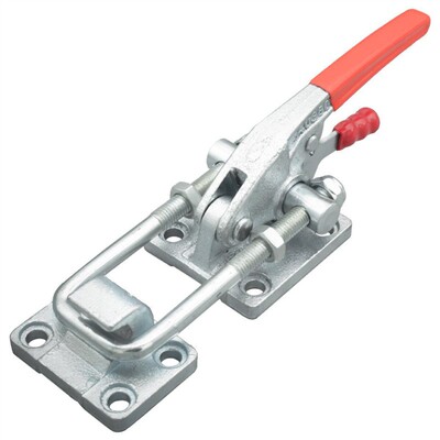 04不钢门栓式4快速夹具8400固定压紧器重型锁扣锈04070(铁70工装