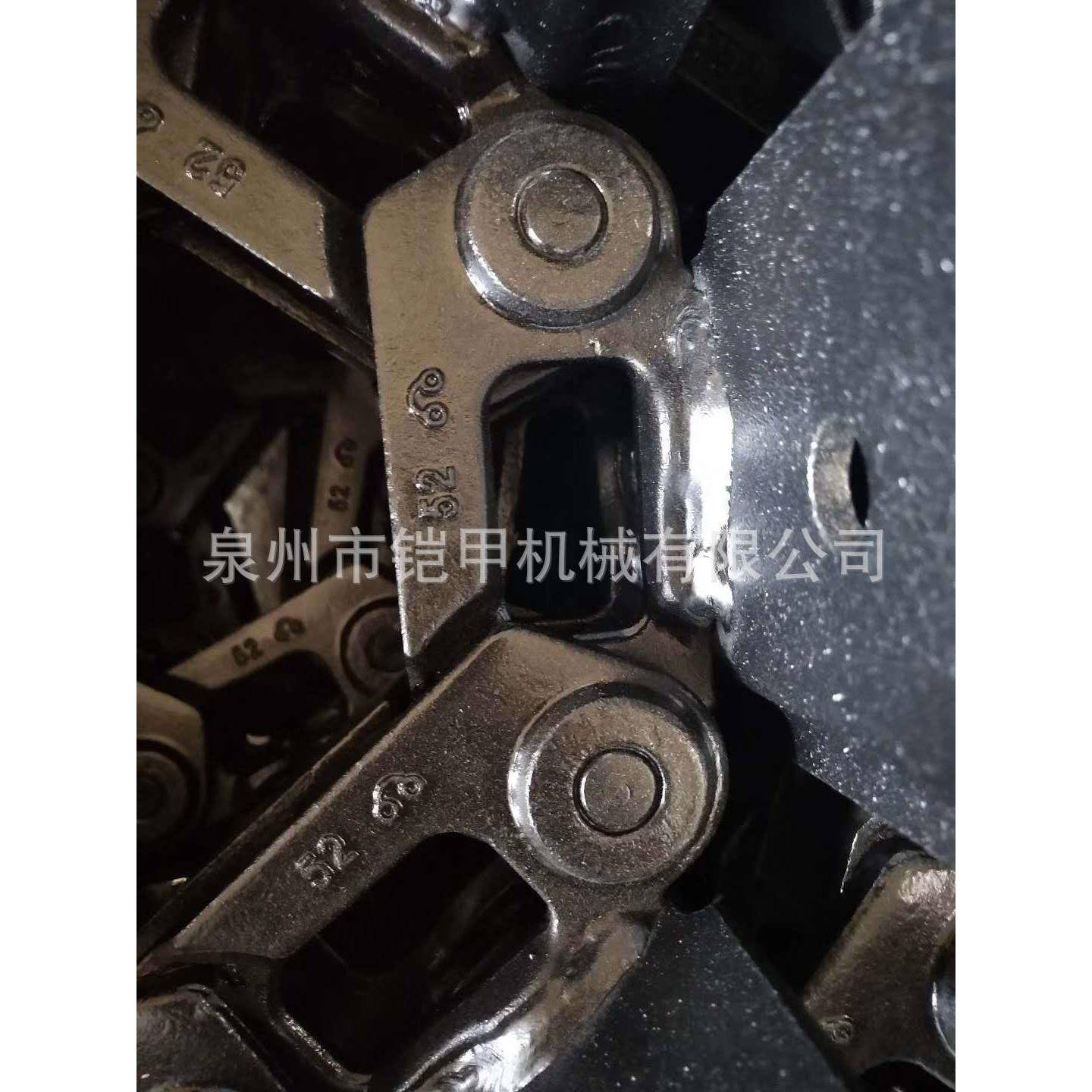 欧爱欧链条小松PC20/30履带总成 小松20 30带板链条 43L/101mm