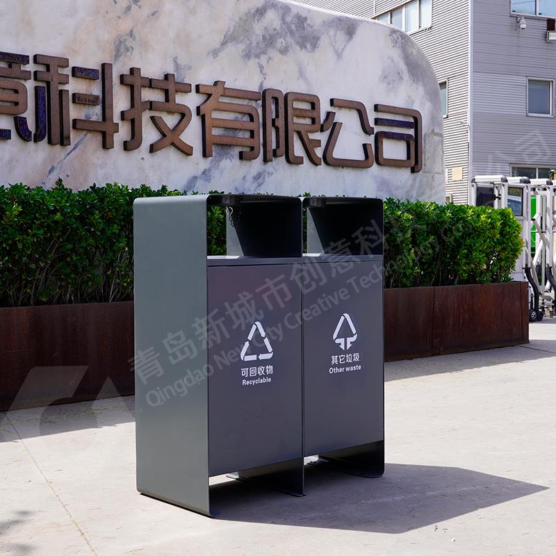 户外垃圾桶不锈圾FLLJT-49钢分果皮箱类商场售处楼公园景区学校垃