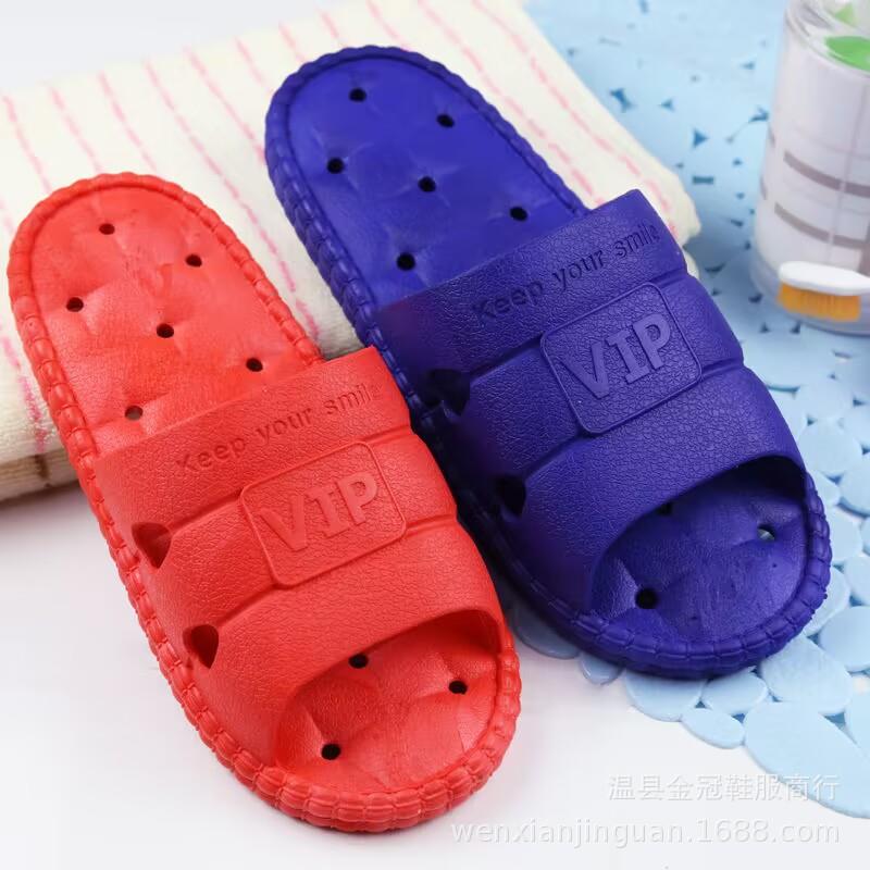 宾馆酒店洗浴中心温泉澡堂汗蒸足疗防滑漏水不分左右脚浴室拖鞋