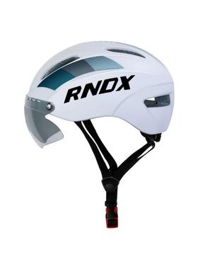 RNOX户外山地公路自行车带风镜骑行头盔EPS一体成型骑行装备头盔