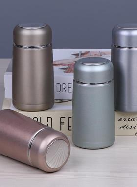 2020冬款304不锈钢韩版迷你真空保温杯配带茶网泡茶水杯350ml礼品