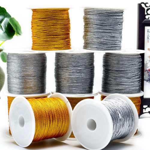 金线银线手工diy项链绕线戒指