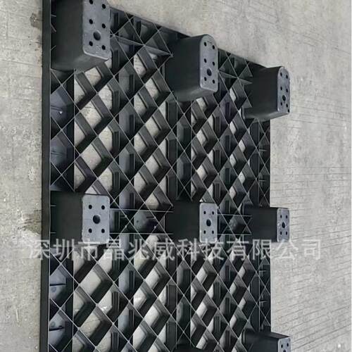 运装货塑海料卡板出用货塑料WER托盘惠州用龙岗防潮黑色塑料栈板