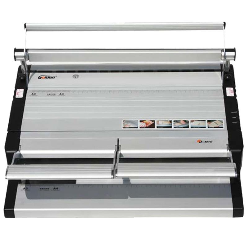 GD-M10维乐强劲电机静音安全环保精准电动装订机超厚500页