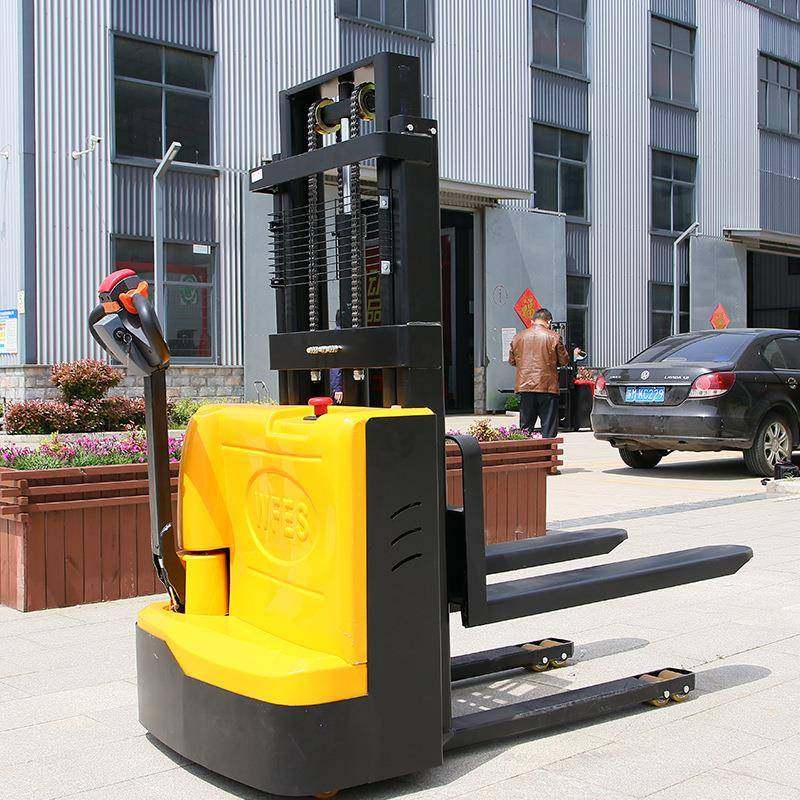 厂家直供步行式液压搬运堆高机堆垛机全电动搬运升高叉车堆高车,搬运/仓储/物流设备,其他起重搬运设备,淘宝优惠券,粉丝福利购,淘宝优惠卷