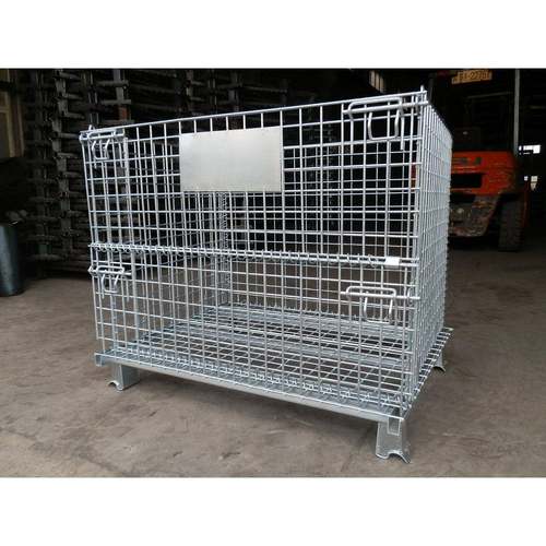 仓储笼蝴蝶笼仓储笼金属仓储笼折叠金属网箱