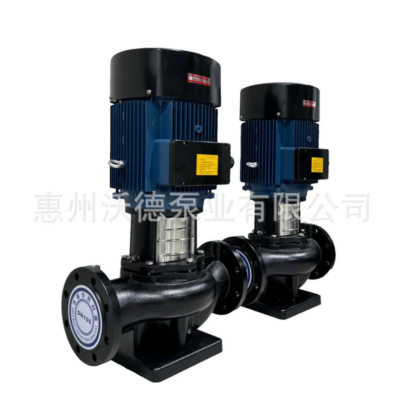 10HP立式管道离心泵TD40-48/2-7.5冷却循环增压泵变频机组
