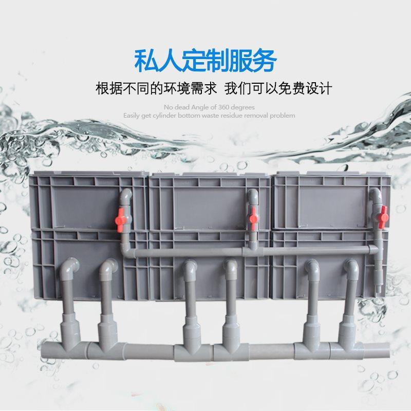 【折扣价】鱼缸鱼池过滤器滴滤盒周转箱过滤系统增氧培菌上置过滤