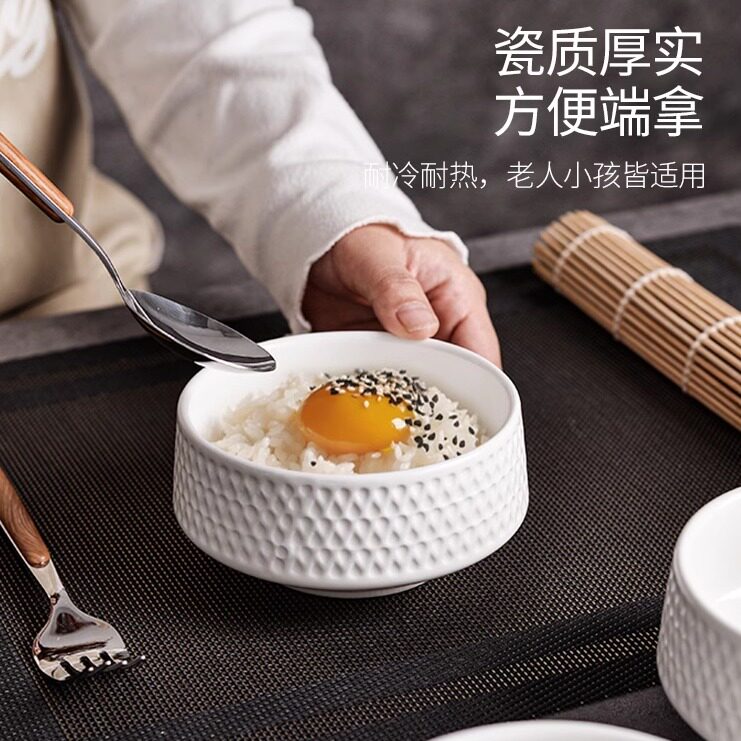陶瓷米饭碗家用2025新款图片