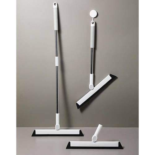 110AAC长柄地刮浴室厨房清洁水刮地板清洁刷可拆卸手柄玻璃刮水器