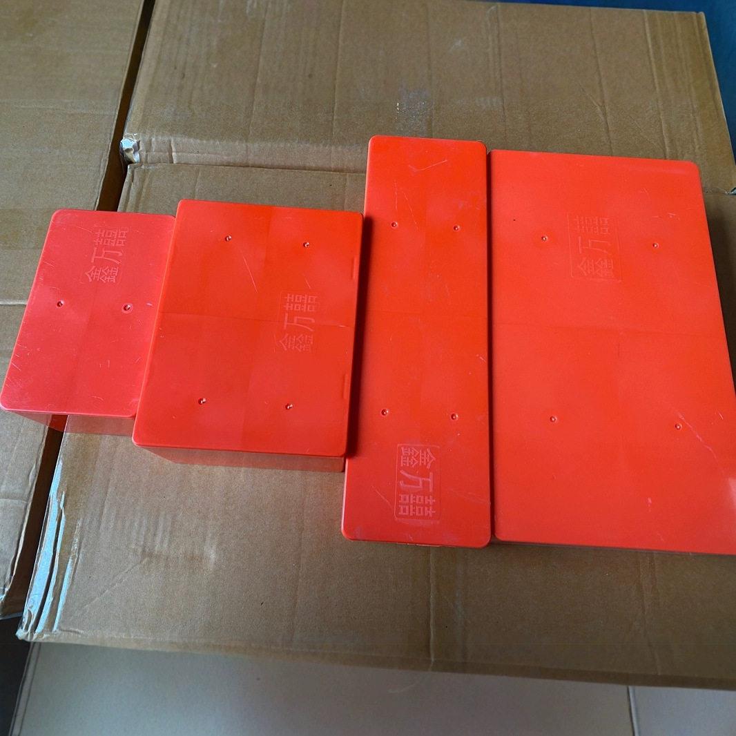 pvc过梁盒穿线过路盒阻燃塑料电线装饰暗盒底盒分线盒接线盒