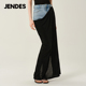 夏半身裙女不规则牛仔高腰显瘦裙子 2025新款 昆凌同款 JENDES