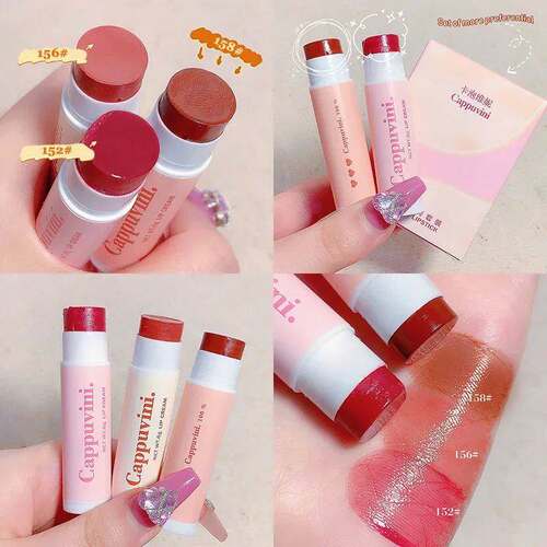 Jelly Tinted Lip Balm Moisturizing Colored Lip Stains Hydrat