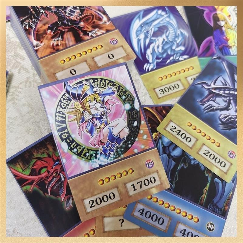 100张游戏王卡片yugioh决战怪兽篇黑暗大法师卡牌全套学生动漫卡