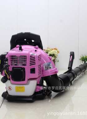 EB430粉色汽油吹风机 园区吹叶机背负式吹雪机公路除尘风力灭火机