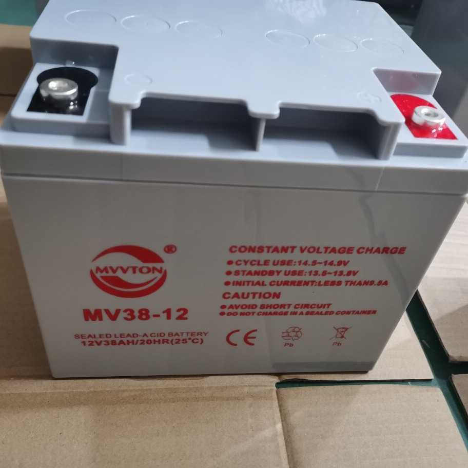 ups后备电源电池 EPS铅酸蓄电池12V太阳能电池
