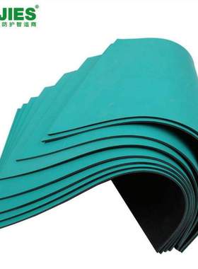 {活动价}无异味防静电工作台垫2MM防静电绿色防静电桌垫实验台胶