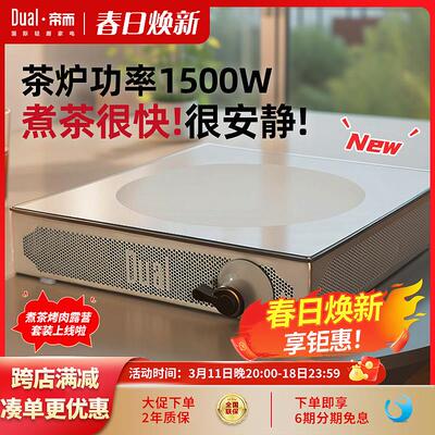 帝而Dual围炉煮茶电陶炉家用电茶炉电炉子室内高端小型复古煮茶器