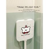 礼帽小狗卫生间马桶贴纸2025新款 高级感厕所马桶冲水箱抽水箱贴纸