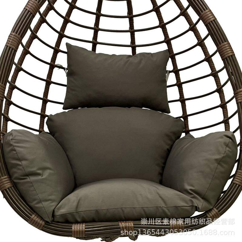 户外防水防晒可拆洗吊篮垫秋千鸟巢椅垫 Waterproof basket mat
