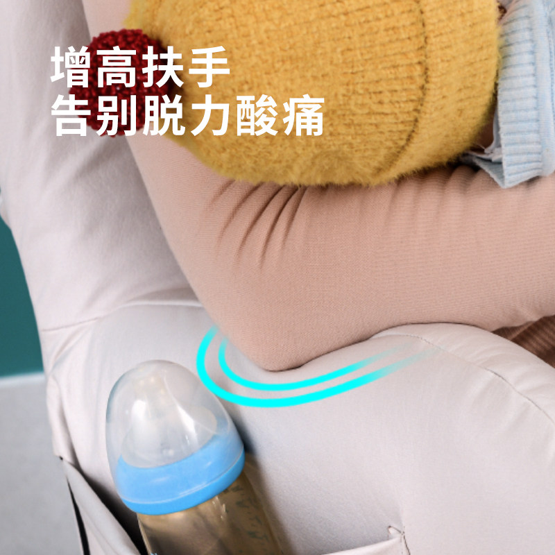 母婴室坐月子喂奶椅哺乳婴儿孕产妇D单人懒人沙发护腰抱娃哄睡神