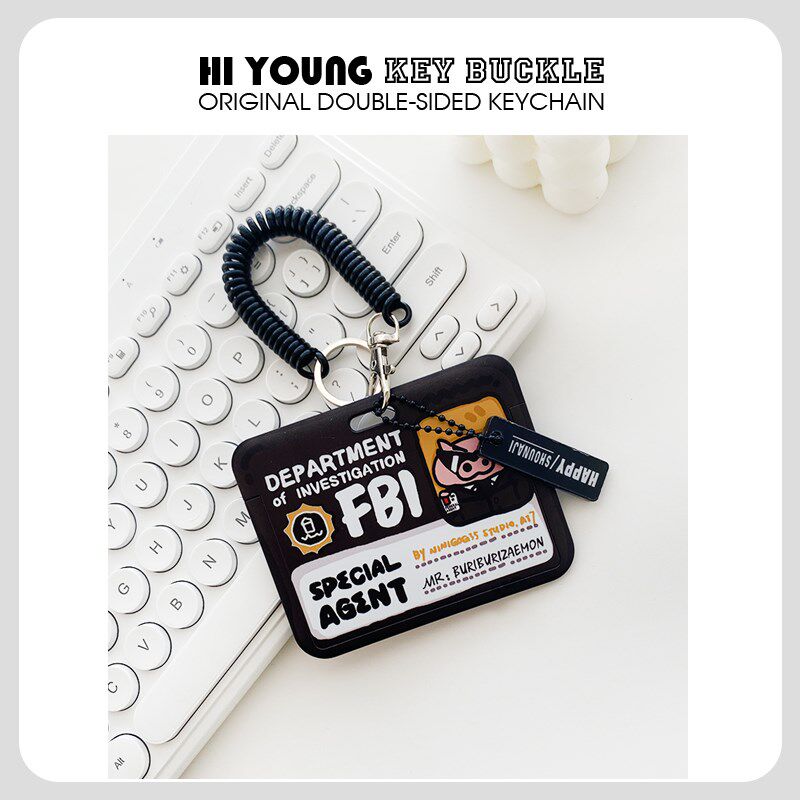 FBI左卫门名片HiYOUNG神探左卫门卡套公交地铁门禁.证件收纳