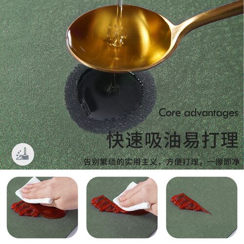 厨房沥水垫水槽边台面硅藻泥软垫碗盘杯子灶台多功X能吸水垫免洗