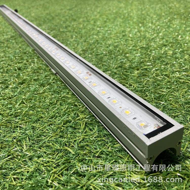 DC24Vled线条灯 户外防水轮廓灯护栏管 七彩贴片亮化室外线条灯