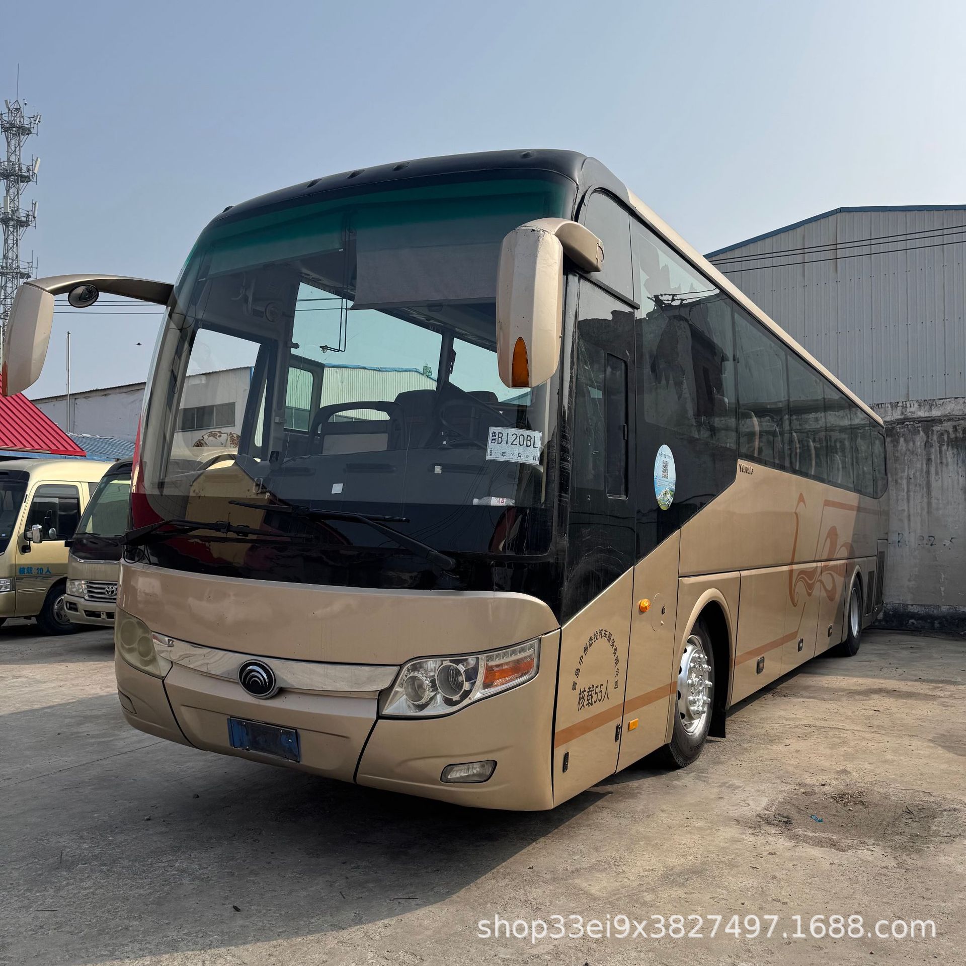 跨境宇通中巴大巴车长途短途客运车宇通35-58座豪华旅游大客车