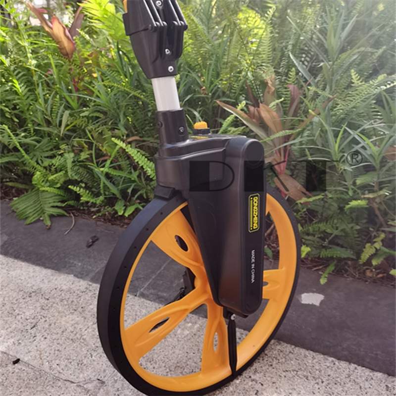 折叠机械测距轮 带刹车测距轮 公路测量轮 手推轮 工地路面测量轮