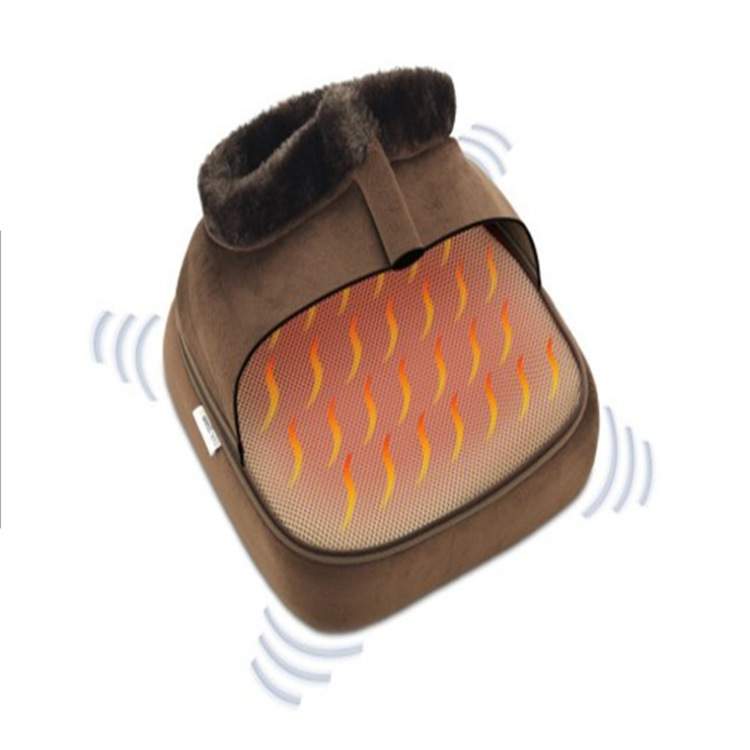 二合一加热按摩靴足部按摩器暖足宝暖脚宝2in1 warm