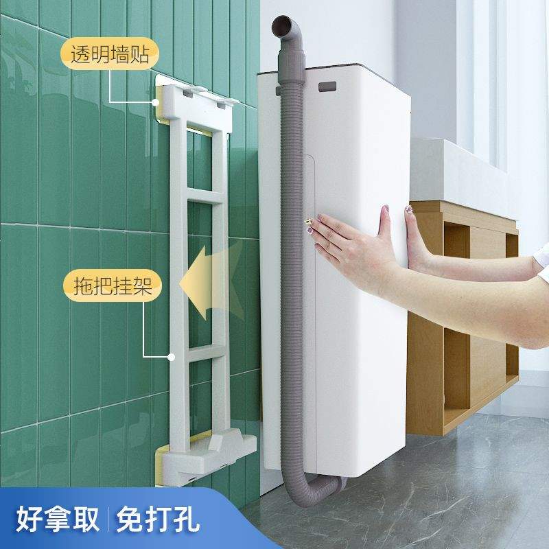 2023新款壁挂式洗衣机拖把家用免手洗一拖净平板拖布懒人拖地神器