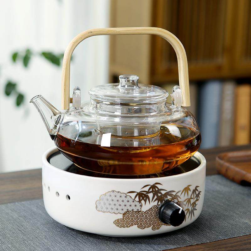 玻璃煮茶壶煮茶器家用小型电热茶炉电陶炉大容量养生壶烧水壶