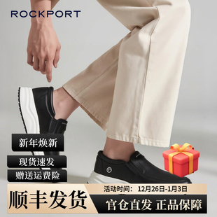 2025冬季 一脚蹬休闲鞋 新款 商务通勤男士 子 Rockport 鞋 乐步皮鞋