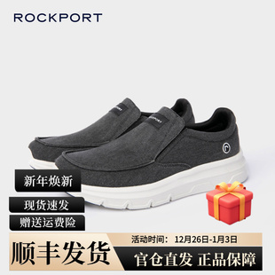 商务休闲鞋 舒适软底低帮秋男士 乐步一脚蹬秋季 Rockport