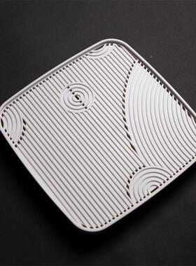 茶枯UYH水胺正方形干泡山密盘小盘